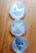 Srebrne dolary 26,7 grama  