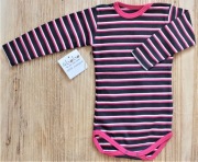 Body 8107 - dł. rękaw 100% BAWEŁNA EKO BIO roz. 98