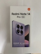 Smartfon Xiaomi Redmi Note 14 Pro 5G 8/256GB Nowy Czarny Gwar 24 mc
