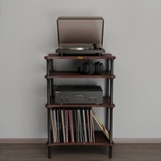 Regał hifi stolik audio na gramofon stojak na winyle