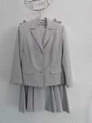 Komplet damski trzyczęściowy jasny popiel rozmiar 38 