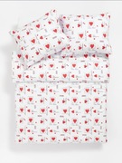 Pościel walentynkowa w serduszka 160x200 70x80 PREZENT   