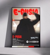 Plakat E-pusia rów babicze bez ramki a3 prezent dla chłopaka