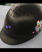 Kask jeździecki Fouganza czarny 