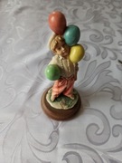 Figurka chłopiec z balonikami  kolekcja Vittorio Tessaro.