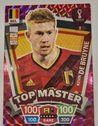 Karta kolekcjonerska Top Master DeBruyne