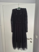 Sukienka tiulowa czarna 38