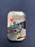 Zestaw 60 kart Pokémon – holo / reverse + metalowe oryginalne pudełko