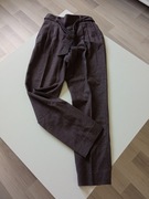 Massimo Dutti damskie spodnie z paskiem r 34 pas 64-80cm