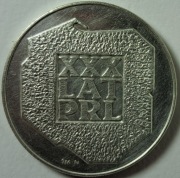 200 zł srebrna moneta XXX LAT PRL - tzw. Mapka