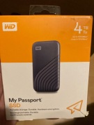 dysk SSD Western Digital My Passport SSD o pojemności 4 TB