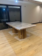 stół z litego drewna nowy