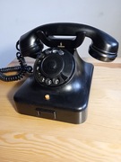 Stary telefon Siemens bakelit