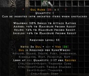 Project Diablo 2 Sezon 13 Runa Gul