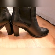 Botki Lasocki na obcasie rozm 39 skóra 