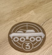 Naszywka wojskowa LWP 10