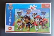 Puzzle Trefl Psi patrol 60 elementów nowe