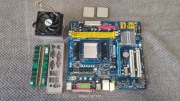 Gigabyte GA-M61PME-S2P AM2+/ AMD ATHLON X2 7750 / Ram 4 GB + Sempron 140   