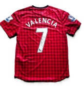 Antonio Valencia koszulka z oryginalnym autografem Manchester United 12-13