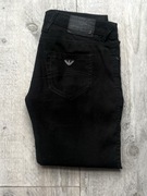 Armani Jeans piękne damskie spodnie zamszowe rozmiar-27/30 S