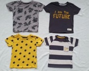 tshirty 80 koszulki bluzki krótki rękaw 9-12msc