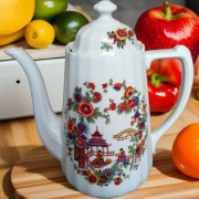 Dzbanek Seltmann Weiden Dorothea Bavaria z motywami chińskimi - porcelana