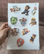 Naklejki Psi patrol 10 sztuk wz25