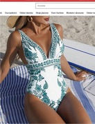 Strój kąpielowy jednoczesciowy rozm M