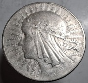 Srebrna moneta 5 zł 1933 Głowa kobiety Polonia