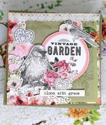 Kartka okolicznościowa - Vintage Garden