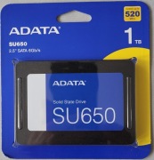 Dysk SSD Adata Ultimate SU650 1TB 2,5 SATA III NEW