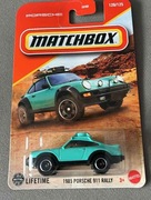Matchbox 1985 Porsche 911 Rally