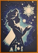 Kraina Lodu / FROZEN Elsa obraz przestrzenny 3D Hueforge