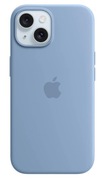 Apple iPhone 15 Plus Silicone Case with MagSafe - Winter Blue