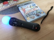Kontroler PS Move PS3 plus gra Sport Champions PS3