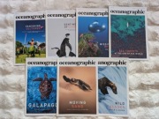 Zestaw luksusowych brytyjskich czasopism Oceanographic 8szt
