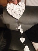 Zawieszka serce na baterie 