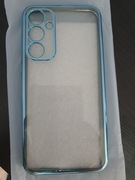 ETUI samsung A55 5g  slim kolor blu 