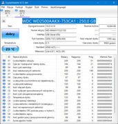 Dysk WD2500AAKX 250Gb SATA 3,5"