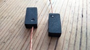 Szczotka węglowa 6 x 9 mm przewód z czoła przesunięty na bok