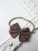 Nowa opaska bezuciskowa kokarda sesja zdjęciowa boho  wyprawka 