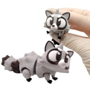 Figurka kolekcjonerska szop pracz ruchoma ozdoba ruchomy gadżet druk 3D 