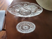 Waza zastawa kryształowa stan idealny