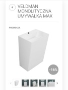 Sprzedam umywalkę VELDMAN MAX