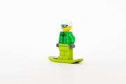 Figurka Lego City cty0857 Skier narciarz snowboarder 18746pb006 60179
