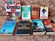 Książki - 2x Stieg Larsson *Peter F. Drucker