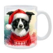 KUBEK Z PSEM Border Collie - IDEALNY PREZENT, PERSONALIZACJA,24H WYS