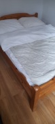 Łóżko 140cm na 200 kompletne materac i stelaż 