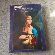 Puzzle 1000 elementów. Leonardo Da Vinci. Dama z gronostajem