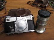 CONTAX II Z SONNAREM 50/2  i SONNAREM 135 / 4